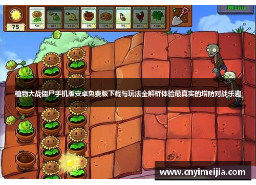 植物大战僵尸手机版安卓免费版下载与玩法全解析体验最真实的塔防对战乐趣